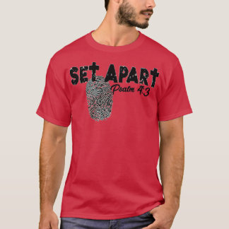 Set Apart psalm T-shirt