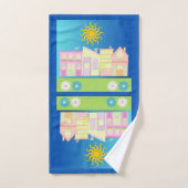 Set asciugamani bagno Ensemble de serviettes de sa (Serviette à main)