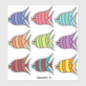 set cartoons sticker (Vel)