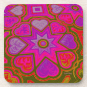 Set de dessous de verre 'Full of Love' Cork (Devant)