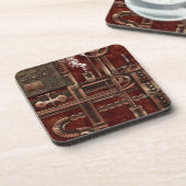 Set de dessous de verre Steampunk (Côté gauche)