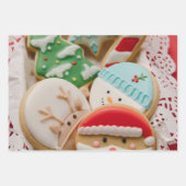 Set de hojas de papel de regalo Navidad Inpakpapier Vel (Voorkant 2)