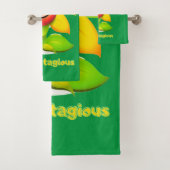 set de serviettes de bain "SMILE" (En situation)