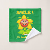 set de serviettes de bain "SMILE" (Gant de toilette)