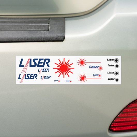 Set de Stickers Laser n°4 (En voiture)