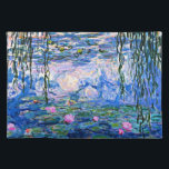 Set De Table Claude Monet - Water Lilies, 1919,<br><div class="desc">Célèbre peinture de Water Lilies,  1919,  par Claude Monet</div>