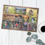 Set De Table Créez votre propre collage photo de famille rustiq<br><div class="desc">Faites votre plus beau set de table de collage photo de famille. Vous pouvez le personnaliser et ajouter vos plus belles photos.</div>