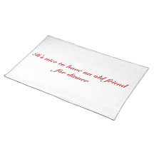 Set de table de citation de Hannibal