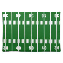 Set de table de ligne du terrain de football 50