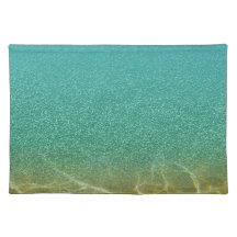 Eaux Turquoises bleues et dorées