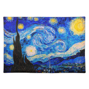 Set De Table La nuit étoilée par Vincent Van Gogh