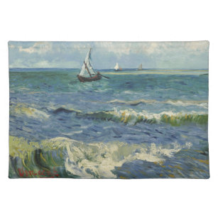 Set De Table Le paysage marin de Van Gogh aux Saintes Maries de