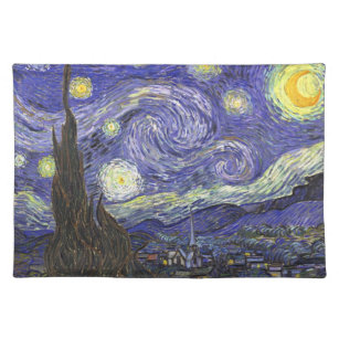 Set De Table Nuit étoilée par Vincent van Gogh