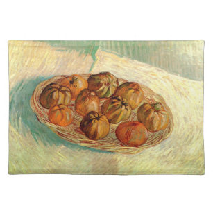 Set De Table Panier de pommes à Pissarro par Vincent van Gogh