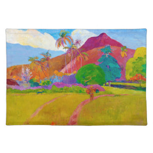 Set De Table Paysage tahitien, Gauguin