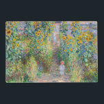 Set De Table Stratifié Claude Monet - Le jardin de l'artiste à Vetheuil<br><div class="desc">Jardin de l'artiste à Vetheuil / Le jardin de l'artiste à Vetheuil - Claude Monet,  Huile sur toile,  1881</div>
