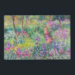 Set De Table Stratifié Claude Monet - Le jardin d'Iris à Giverny<br><div class="desc">Jardin d'Iris à Giverny / Jardin d'Artiste à Giverny - Claude Monet,  1899-1900</div>