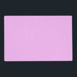 Set De Table Stratifié Couleur solide Monet, Pinkish-Purple<br><div class="desc">Water Lilies,  1919 célèbre peinture de Claude Monet,  avec couleur coordonnée couleurs solides rose-violet et bleu Monet,  prêt à se mélanger et à se marier.</div>