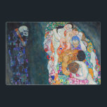 Set De Table Stratifié Gustav Klimt - Mort et vie<br><div class="desc">Décès et vie - Gustav Klimt,  Huile sur toile,  1910-1915</div>