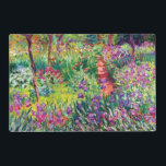 Set De Table Stratifié Le jardin d'Iris par Claude Monet<br><div class="desc">Le jardin d'Iris par Claude Monet.
Visitez mon magasin pour un design plus intéressant et plus de choix de couleurs => zazzle.com/colorfulworld*</div>