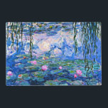 Set De Table Stratifié Monet - Lys d'eau, 1919, rose<br><div class="desc">Claude Monet 1919 peinture,  Water Lilies (rose)</div>