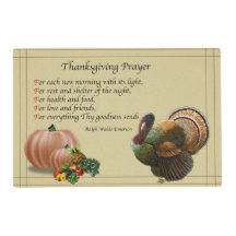 Prière et bénédictions de thanksgiving