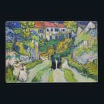 Set De Table Stratifié Vincent van Gogh - Escalier à Auvers<br><div class="desc">Escalier à Auvers - Vincent van Gogh,  Huile sur toile,  1890 à Auvers-sur-Oise</div>
