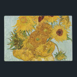 Set De Table Stratifié Vincent Van Gogh - Vase avec douze tournesols<br><div class="desc">Vase avec douze tournesols / Vase avec douze douze tournesols - Vincent Van Gogh,  août 1888 - Sunflowers 1888 troisième version (F456)</div>