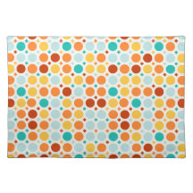 Tapis de table en tissu Color Pop Happy Dots