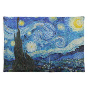 Set De Table Vincent van Gogh - Nuit étoilée