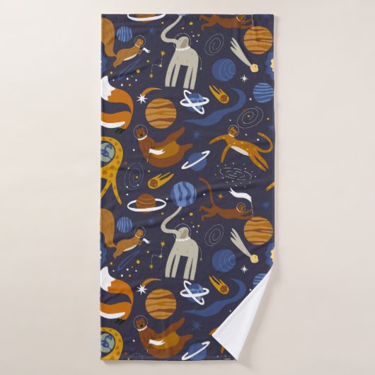 Set de toallas Animals Outer Space (Serviette de bain)