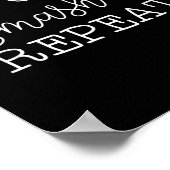 Set Goal Smash It Repeat Motivational Goal Setting Poster (Hoek)