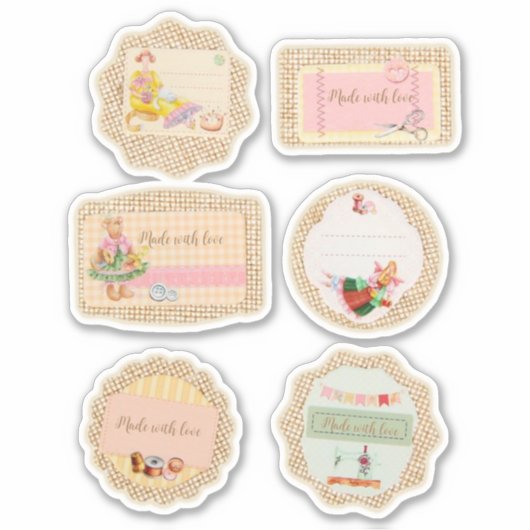  set handvaartuigen, aangepast snijden sticker (Voorkant)