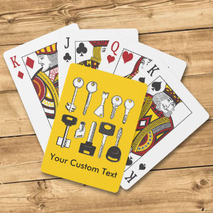 Set Keys Speelkaarten