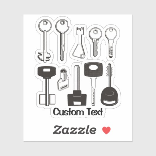 Set Keys Sticker (Vel)