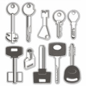 Set Keys Sticker (Voorkant)