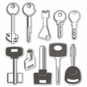 Set Keys Sticker