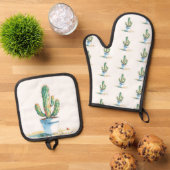 Set manoplas y agarradera cactus (Top down)