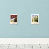 Set of 2 Nature Photo Posters | 5×7 Botanical Wall (Parquet)