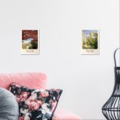 Set of 2 Nature Photo Posters | 5×7 Botanical Wall (Salon)