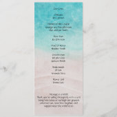 Set Sail Wedding Programma (Achterkant)