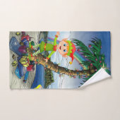 Set Serviettes de bain de Noël, Beach Bum Elf (Serviette à main)
