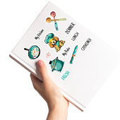 Set Stickers Livre Recette