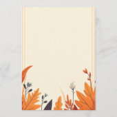 SET THE MOOD FOR FALL WITH OUR DESIGN OF MENU (Achterkant)