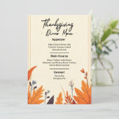 SET THE MOOD FOR FALL WITH OUR DESIGN OF MENU (Staand voorkant)