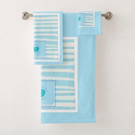 Set tre asciugamani bagno (En situation)