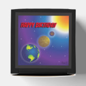 Set van 10 buitenste ruimte feestdozen bedankdoosjes (Bovenkant)