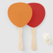 Set van 10 lege Sjabloon VOEG uw AFBEELDING FOTO T Handwaaier (Voorkant en achterkant)