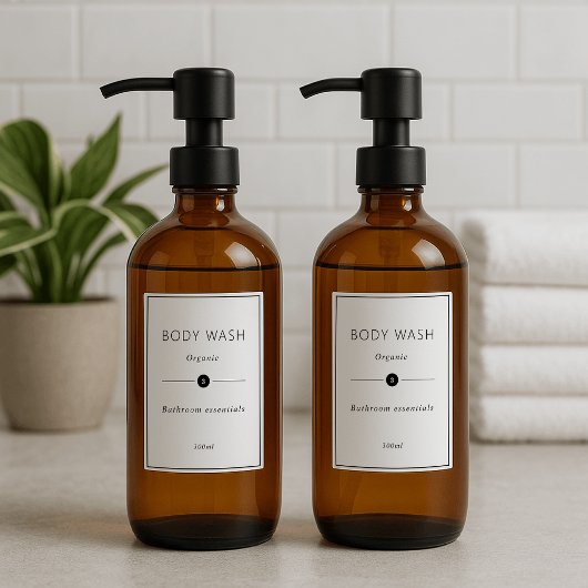 Set van 12 gepersonaliseerde badkamer waterdicht l sticker