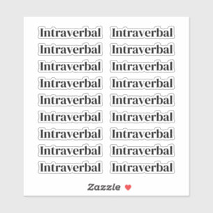 Set van 18 ABA-labels   Stickers voor autismethera